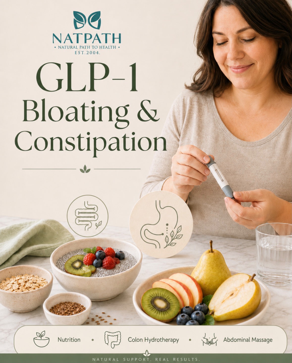 GLP-1 Weight Loss Injections, Bloating and Constipation: A Naturopathic View